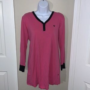Pink Long Sleeve Sleepwear